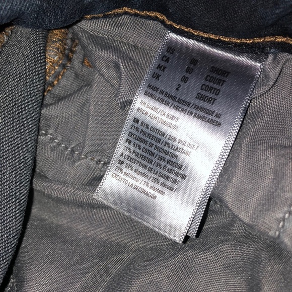 American Eagle Navy Hi-Rise Jegging 00 Short - Picture 5 of 7